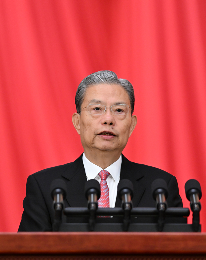 2026全国兩會｜趙樂際作全國人大常委會工作報告