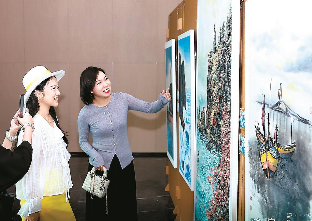 兩岸海洋藝術邀請展在廈門舉辦
