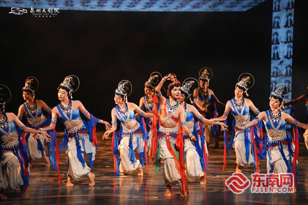 跨越千年壁畫對話文明 舞劇《她的龜茲》登陸泉州大劇院